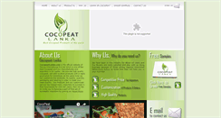 Desktop Screenshot of cocopeatlanka.com
